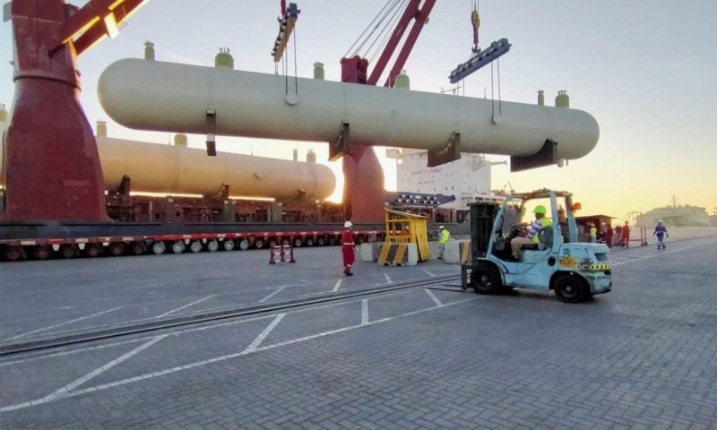 Fagioli loadout, load in heavy transport Bahrain