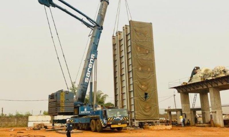 Sarens Helps Lift Power Plant Sections In Nigeria
