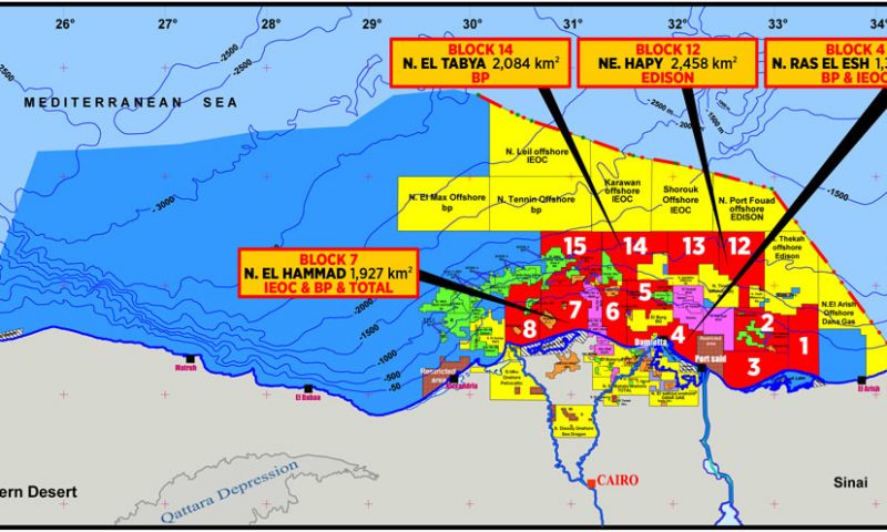Eni Discovers New Gas in the Mediterranean Sea offshore Egypt