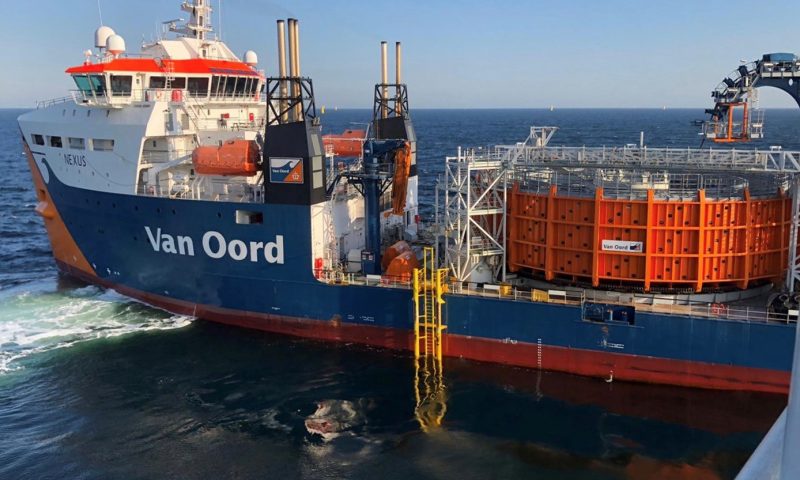 Ørsted and Van Oord Complete All Array Cables of the Borssele I & II