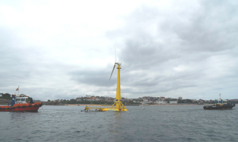 BlueSATH, Saitec’s First Floating Wind Installation