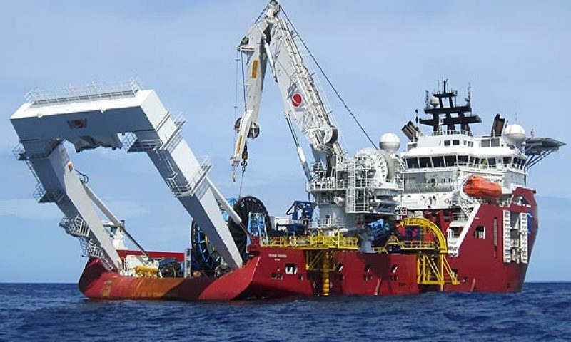 offshore construction vessel Pipelay DOF Subsea