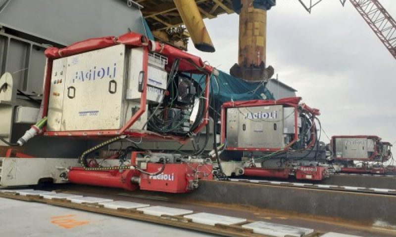 Decommissioning and Heavy Transport Offshore Topsides Fagioli
