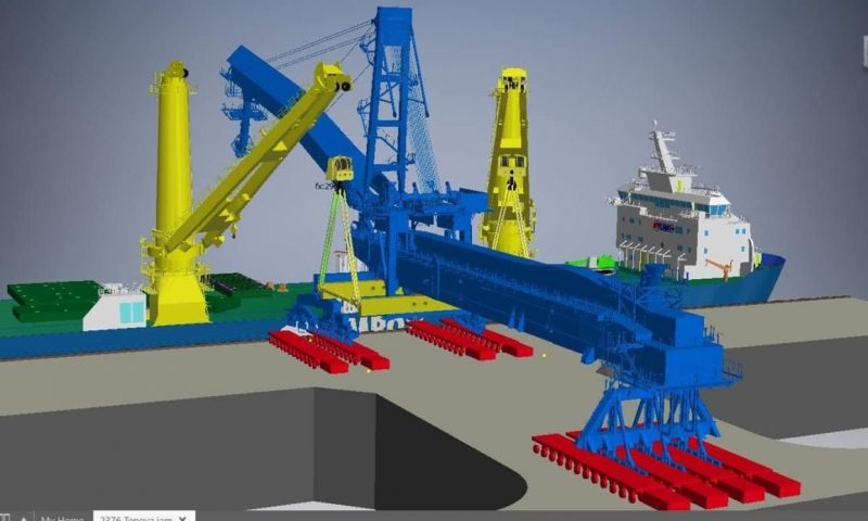Complex Tandem Heavy Lift Jumbo Maritime
