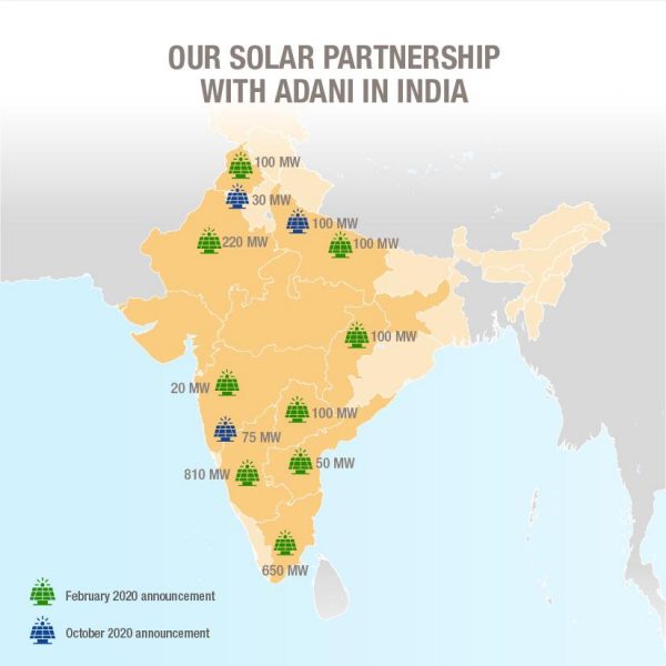 Total Strengthens its Partnership with Adani in Renewable Energies