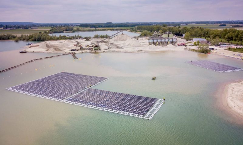 Vattenfall opens its first floating solar farm