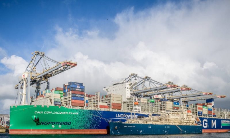 Total Complete World's Largest LNG Bunkering Operation in Port of Rotterdam