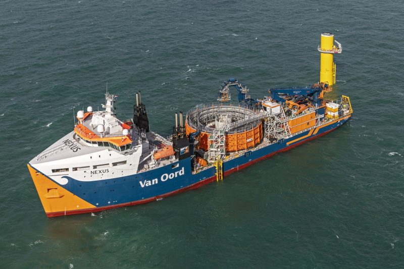 RWE Chooses Van Oord for Foundations and Array Cables at Sofia OWF