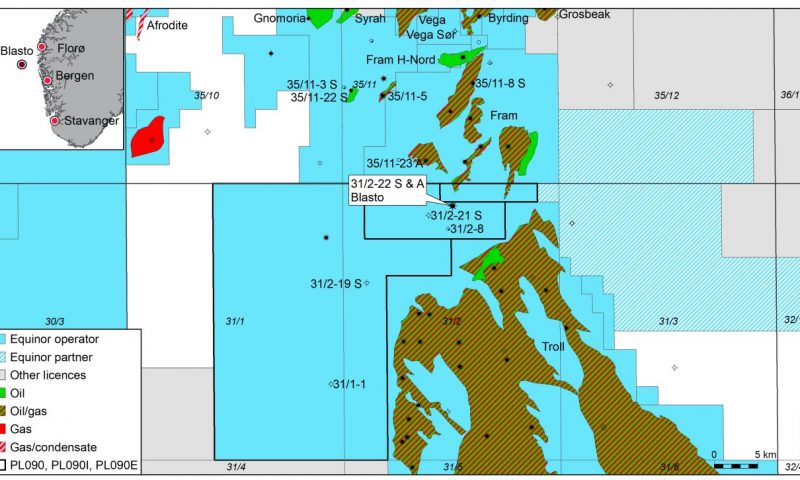 Significant Oil Discovery Close to the Fram Field in the North Sea