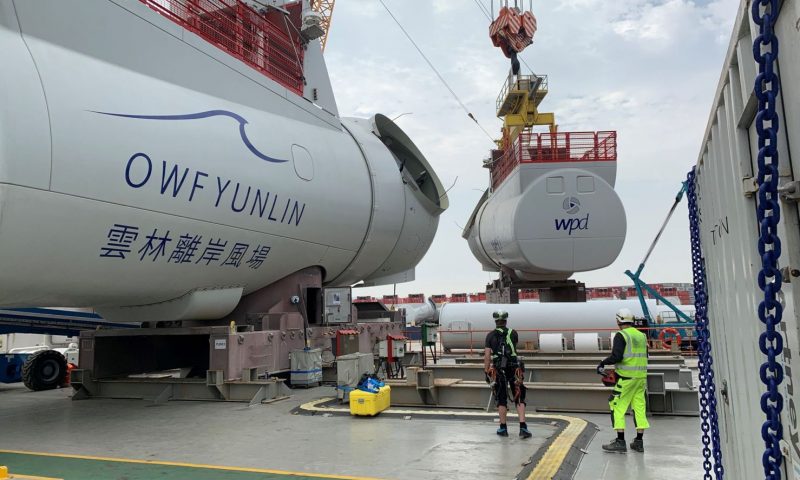 Yunlin Project Hitting Milestones with the Installations of the WTGs