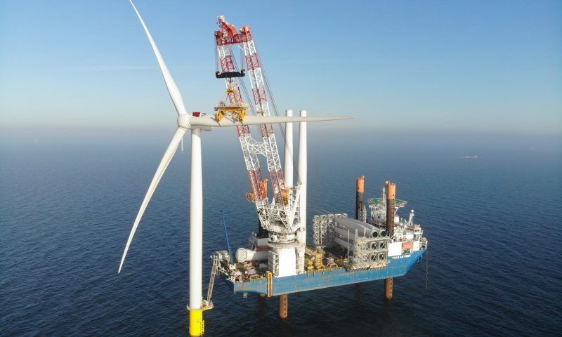 All Turbines Installed at Kriegers Flak Offshore Wind Farm