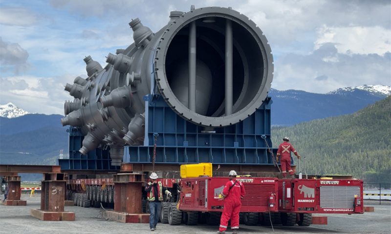 Mammoet-Haisla J.V. Successfully Reaches Next Milestone at LNG Canada