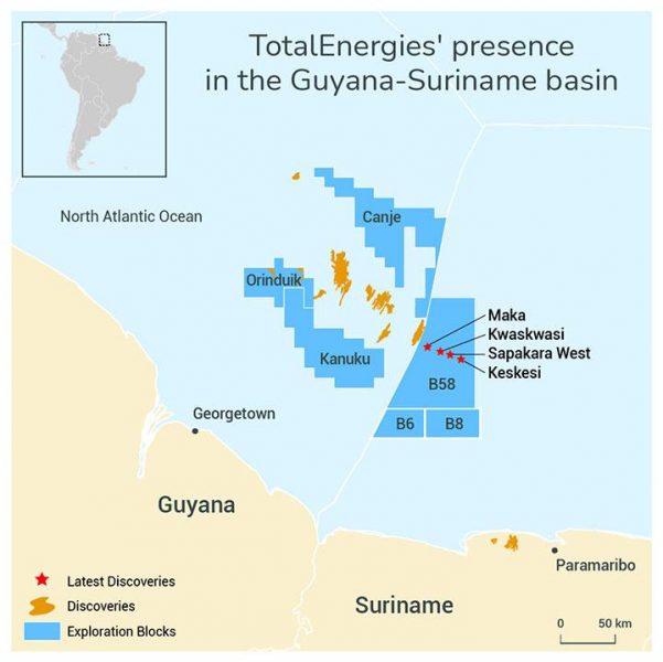 TotalEnergies Expands its Suriname Presence with Two New Exploration Licenses
