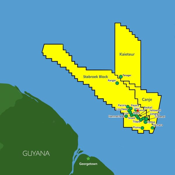 ExxonMobil Announces Discovery at Pinktail, Offshore Guyana