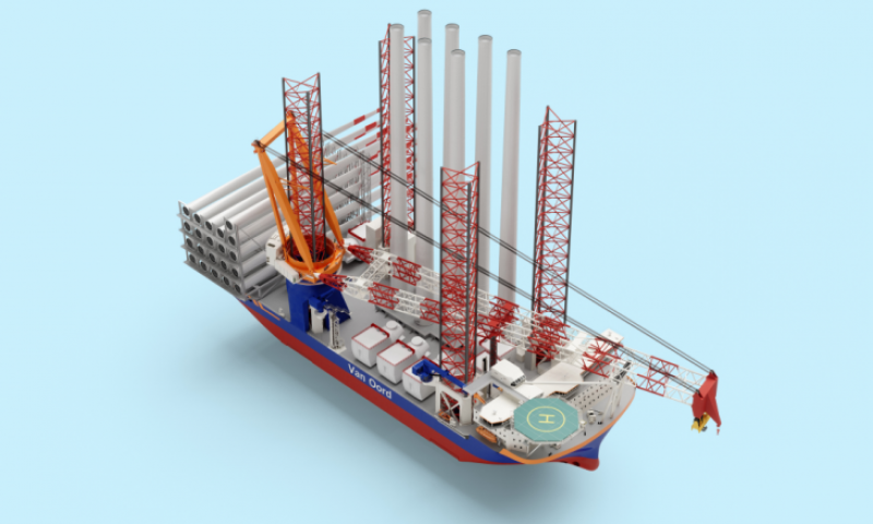 Huisman to Deliver Crane for Van Oord's New Offshore Installation Vessel