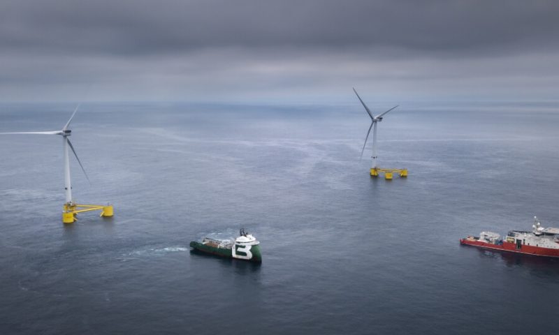 Shell Partners with Simply Blue Group for Floating Wind Project