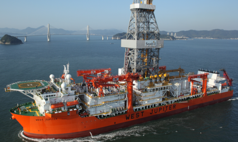Seadrill Announces $264m Contract Award for the West Jupiter in Brazil