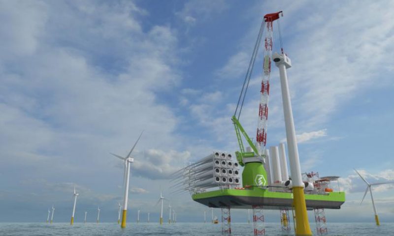 Huisman signs new Crane contract for Eneti’s second Wind Turbine Installation Vessel