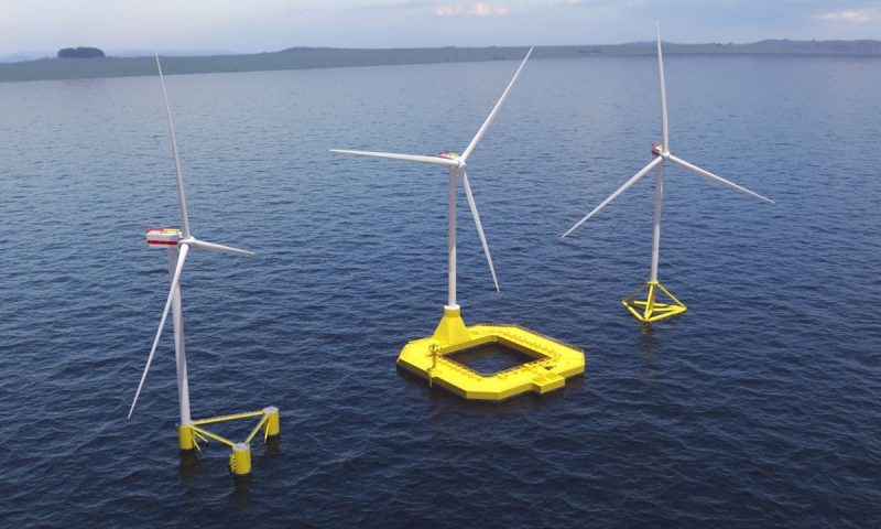Gwynt Glas-floating offshore wind project
